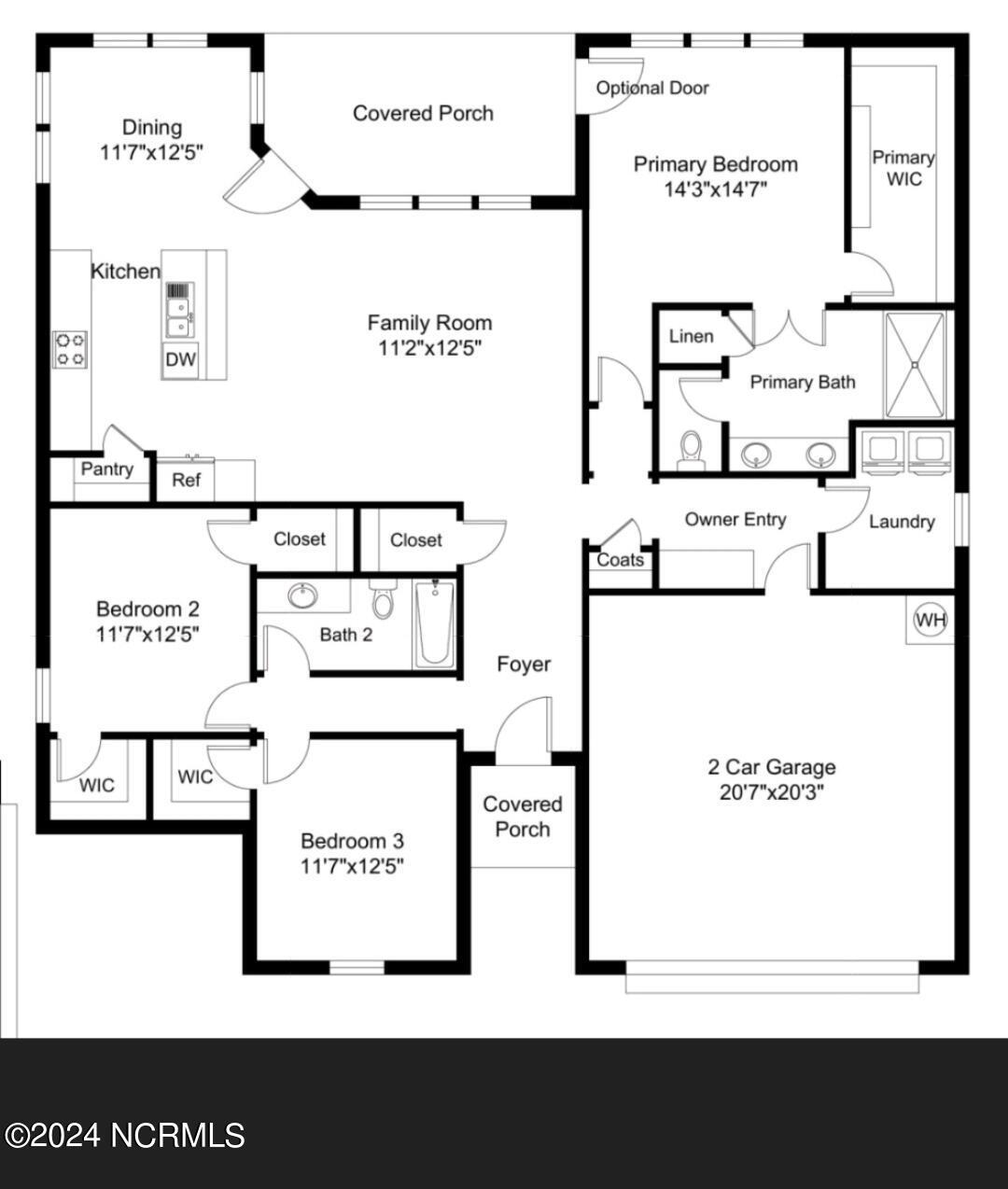 4307 Bentwood Road Ayden, NC 28513 - Photo 2 of 2 floorplan