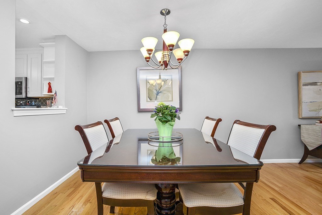 78 Key Street, Unit 78 Millis, MA 02054 - Photo 13 of 33 a dining room with furniture and wooden floor