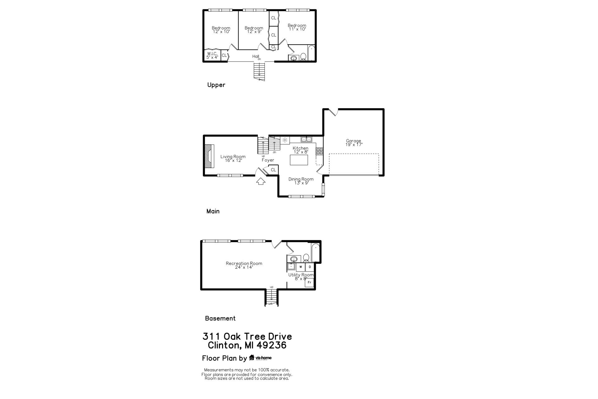 311 Oak Tree Drive Clinton, MI 49236 - Photo 53 of 57 plan_floorhc
