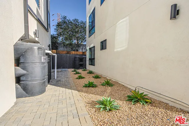 a view of a house with a outdoor space