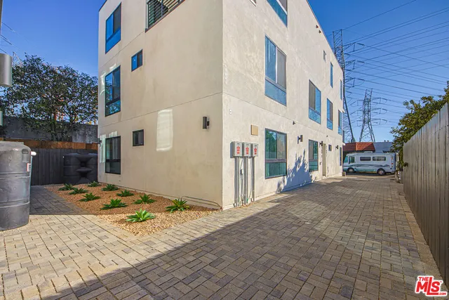 a view of a house with a outdoor space