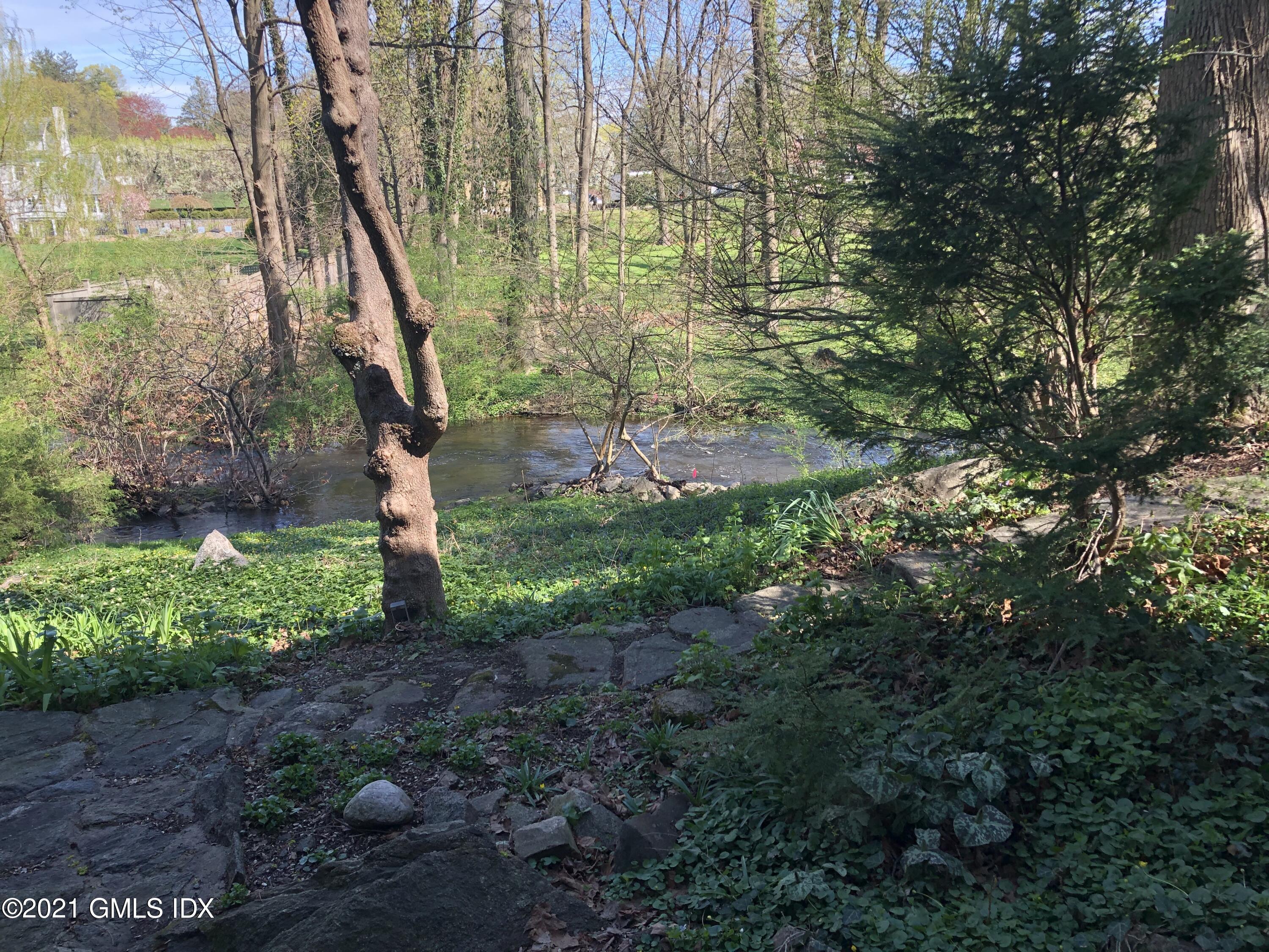 7 Hillside Road Greenwich, CT 06830 - Photo 6 of 7 a view of a garden with a tree