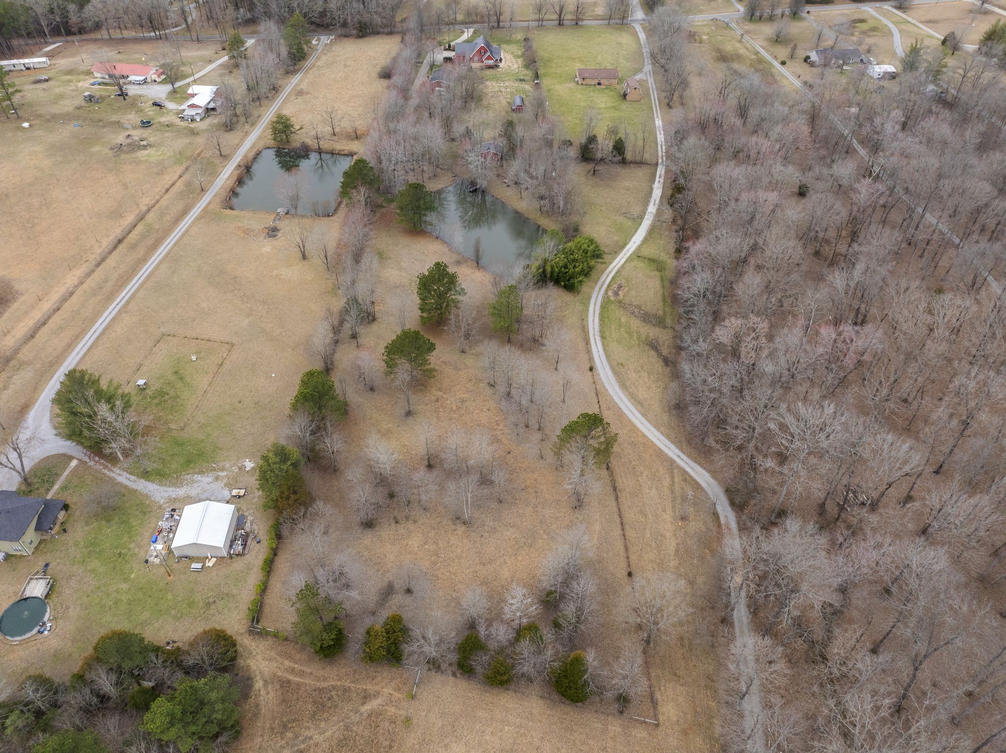 194 Fairview Road Dickson, TN 37055 - Photo 51 of 63 a aerial view of a house