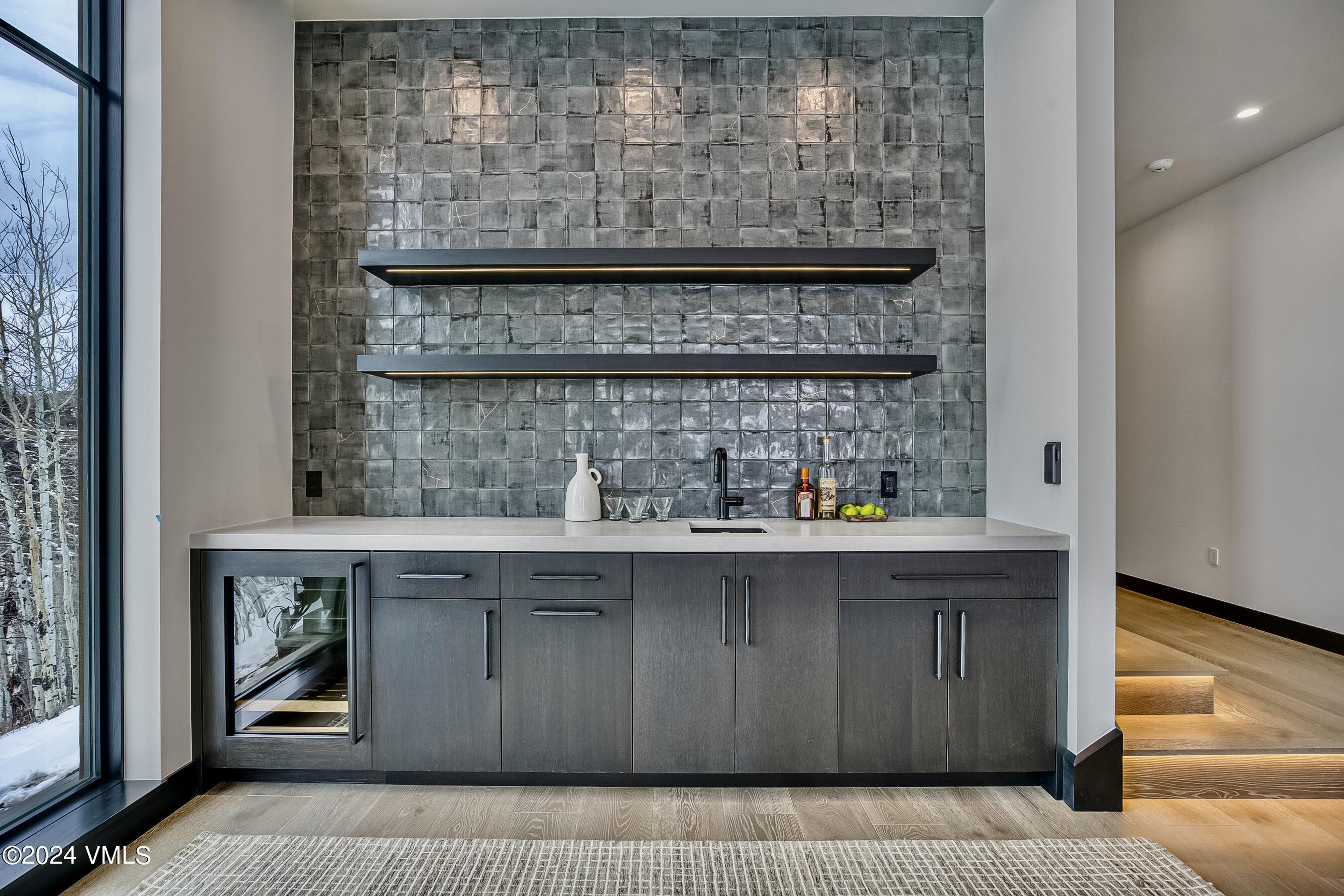 643 Chiming Bells Avon, CO 81620 - Photo 28 of 39 643 Chiming Bells wetbar staged