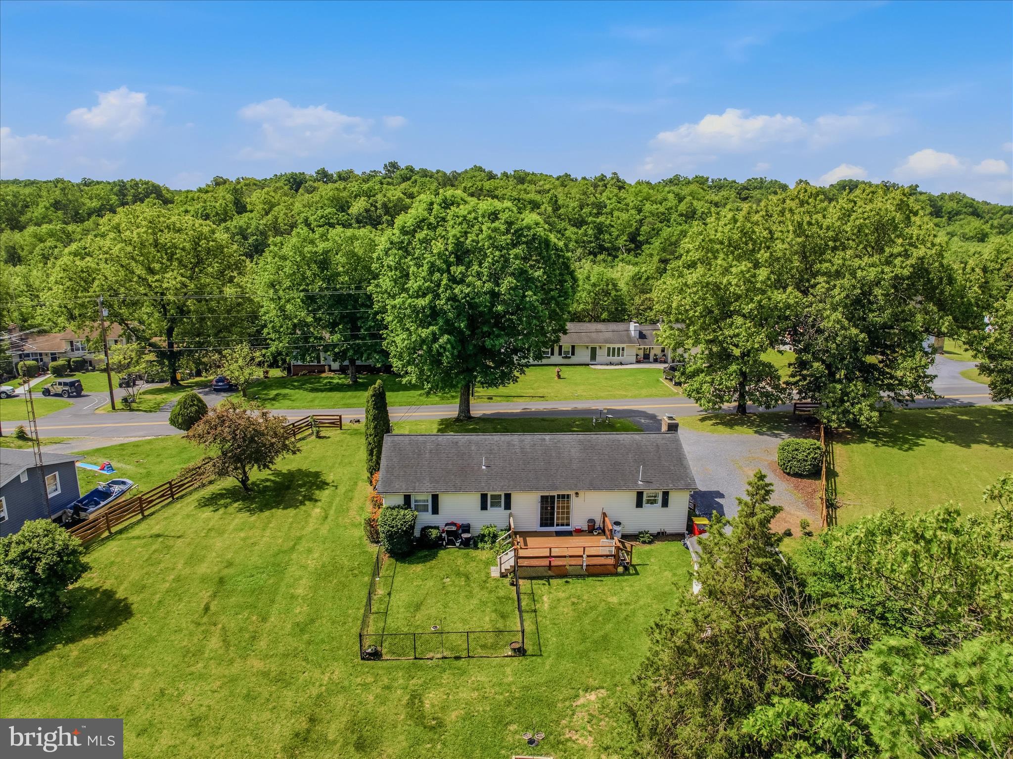 1172 Three Run Road Inwood, WV 25428 - Photo 39 of 51 Aerial Back