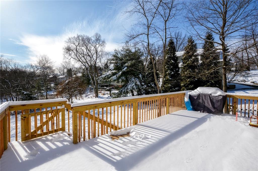 5099 West Harbison Road Pittsburgh, PA 15276 - Photo 19 of 20 Relax on your oversized deck and take in the view!