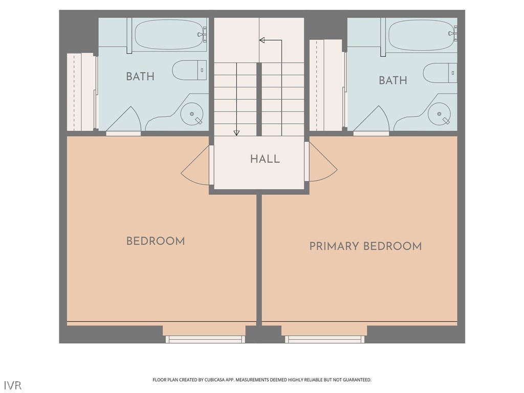 400 Fairview Boulevard, Unit 80 Incline Village, NV 89451 - Photo 22 of 23 Bedroom Level Floorplan