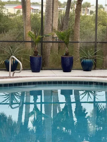 a view of balcony with two chairs