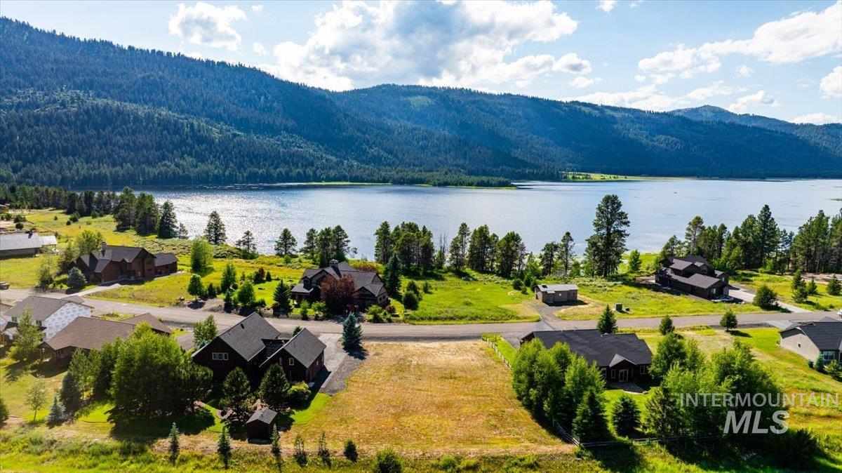 13132 Hawks Bay Road Donnelly, ID 83615 - Photo 5 of 9 Bird's eye view of a water and mountain view