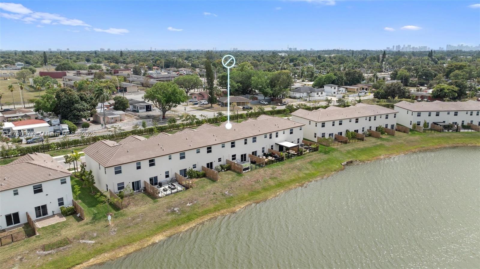 12824 Northwest 22nd Place, Unit 12824 Miami, FL 33167 - Photo 47 of 47 a view of a city with lake view