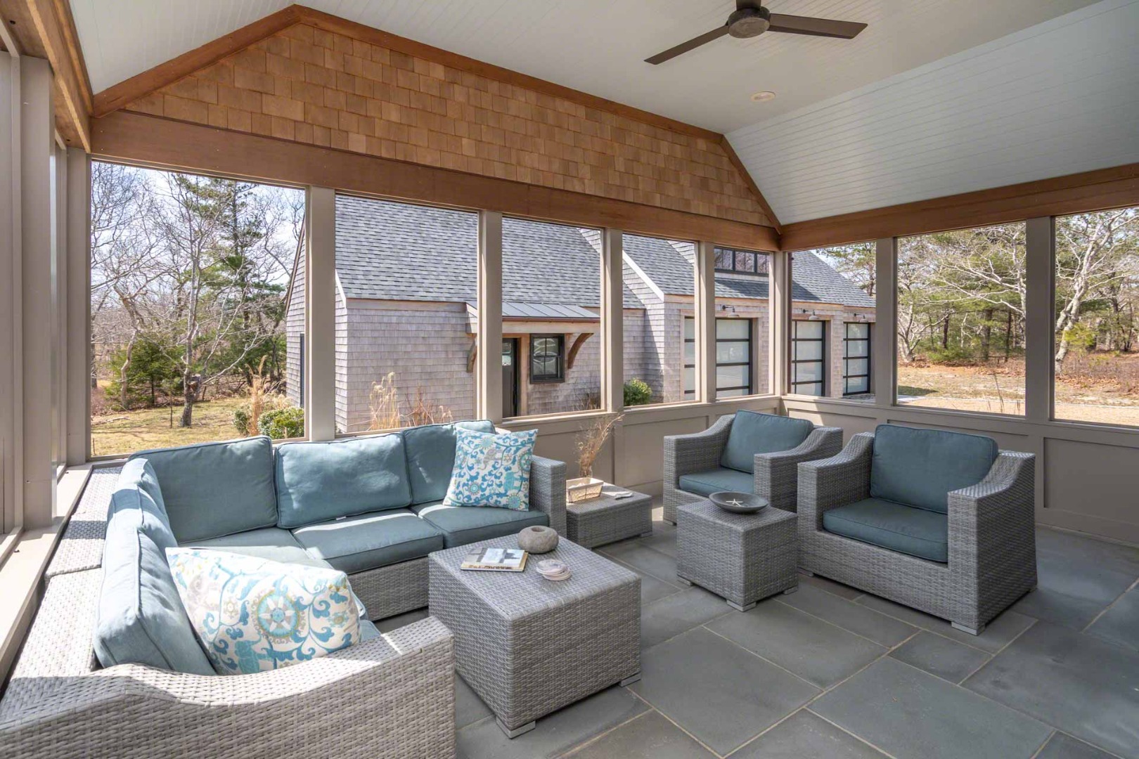 59 Seth's Way Edgartown, MA 02539 - Photo 25 of 46 a living room with furniture and a large window