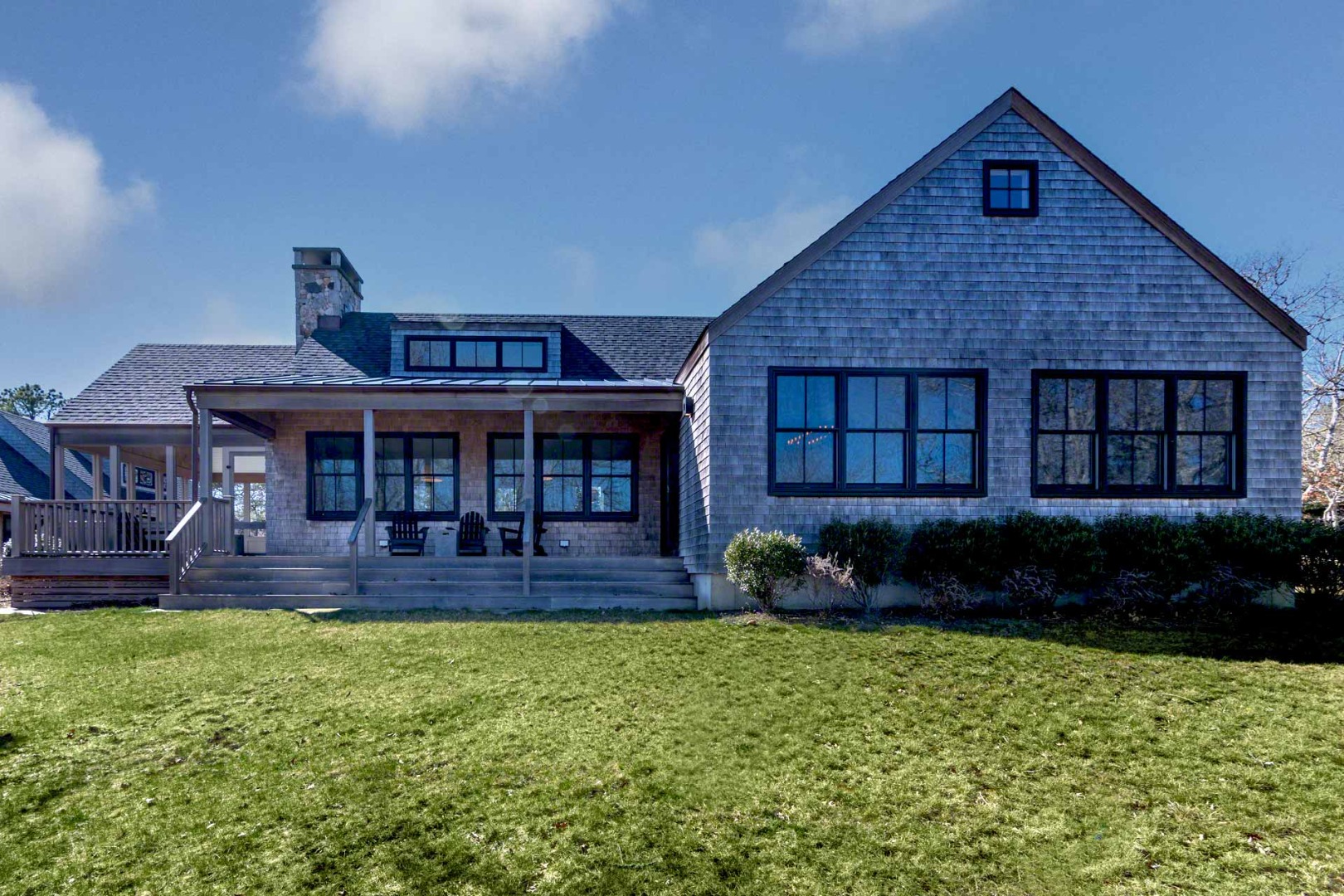 59 Seth's Way Edgartown, MA 02539 - Photo 4 of 46 a front view of a house with a yard