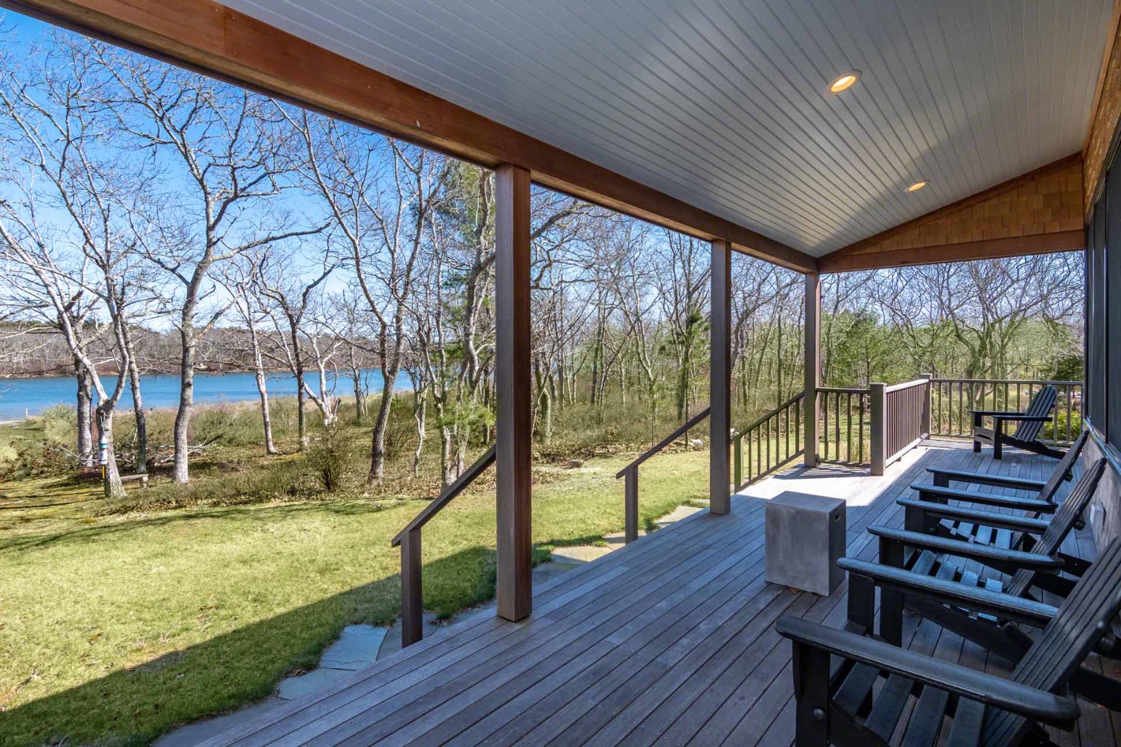 59 Seth's Way Edgartown, MA 02539 - Photo 8 of 46 a view of a chairs and table in the patio