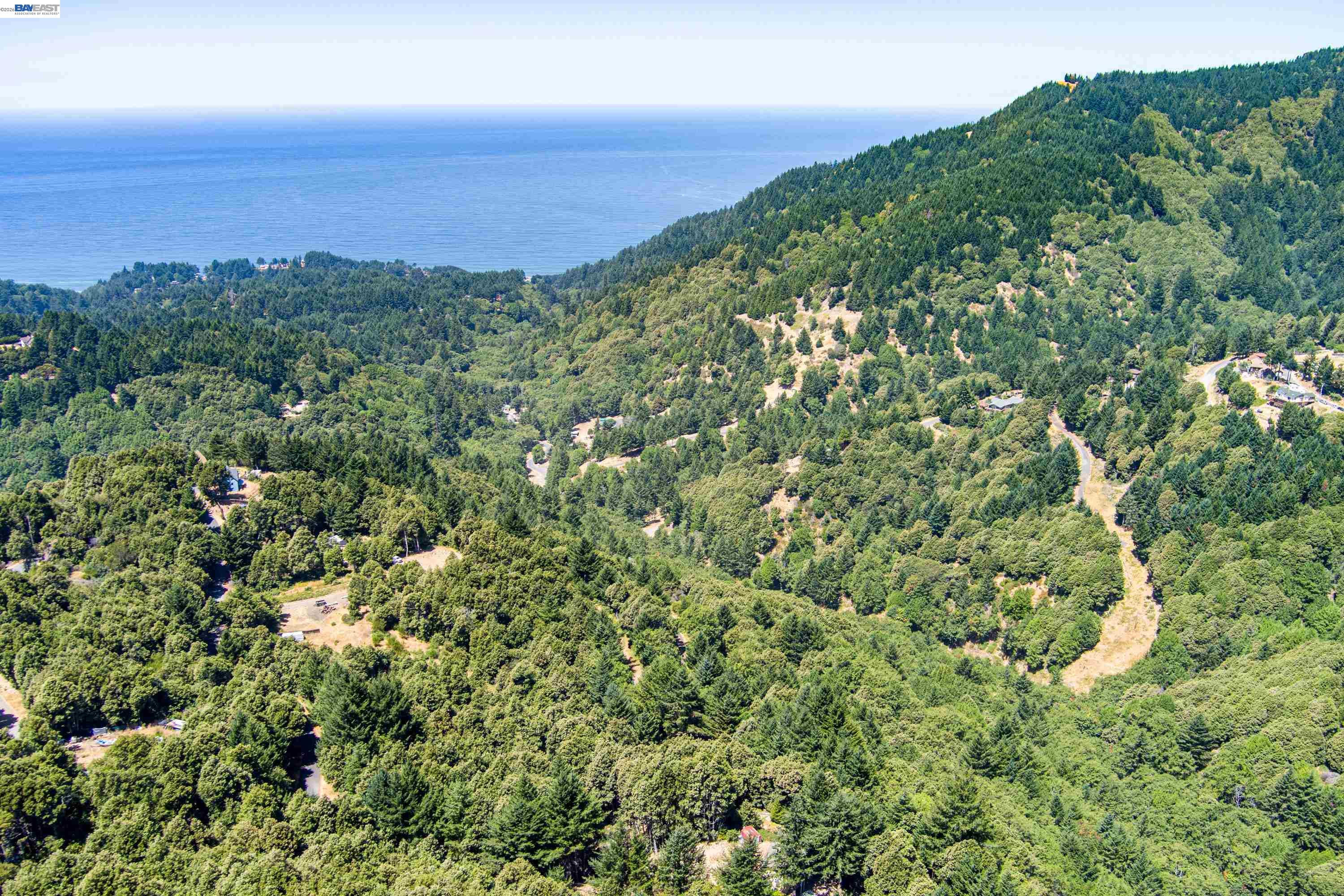 91 Walker Way Whitethorn, CA 95589 - Photo 3 of 9 an aerial view of a houses with a yard and lake view