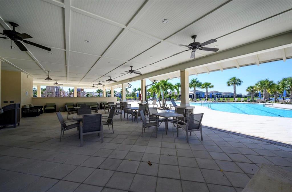 10128 Newel Valley Loop Riverview, FL 33569 - Photo 24 of 26 a view of a dining room with furniture window and outside view