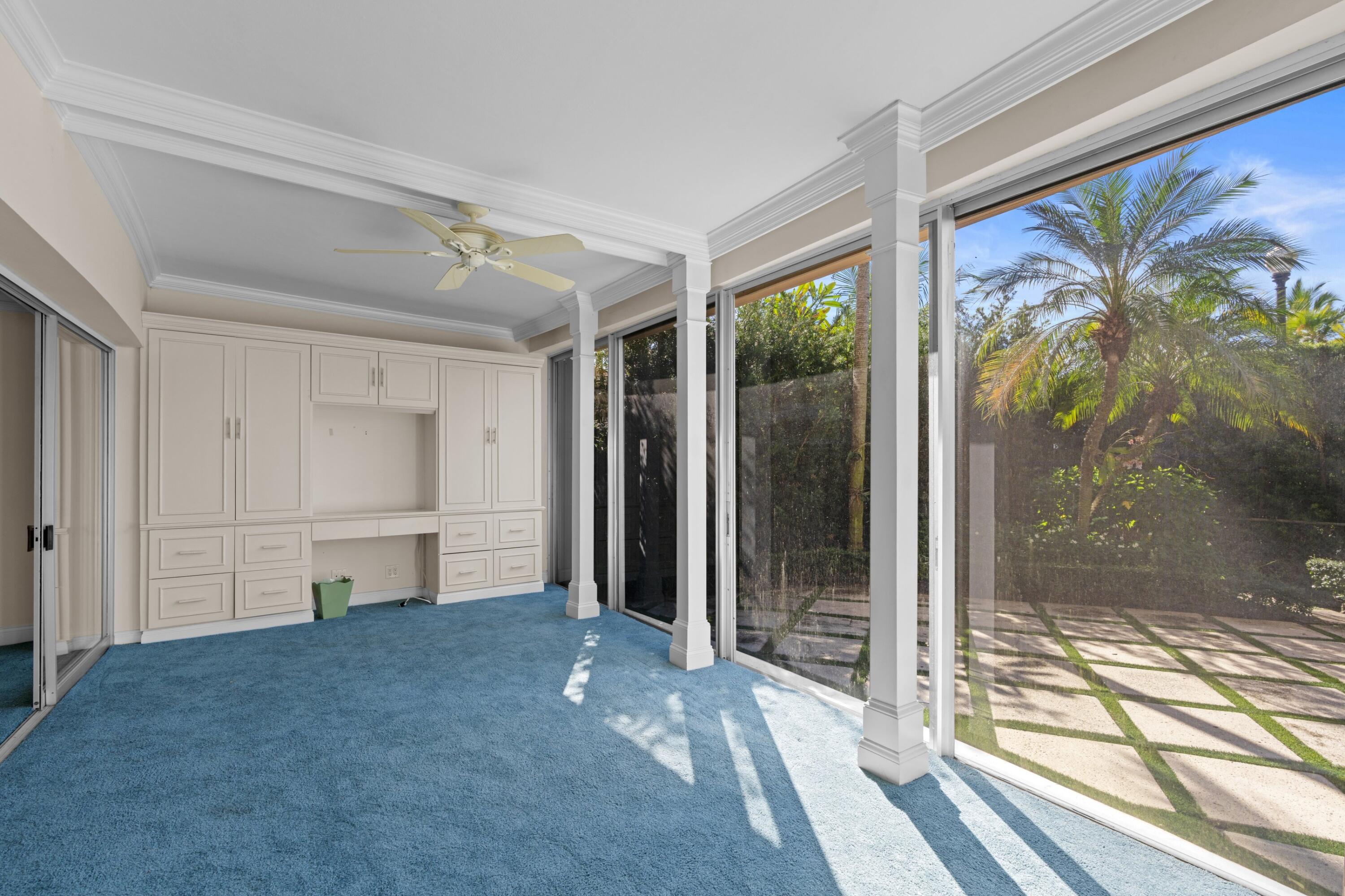 369 South Lake Drive, Unit 1D Palm Beach, FL 33480 - Photo 18 of 46 a view of empty room with floor to ceiling window