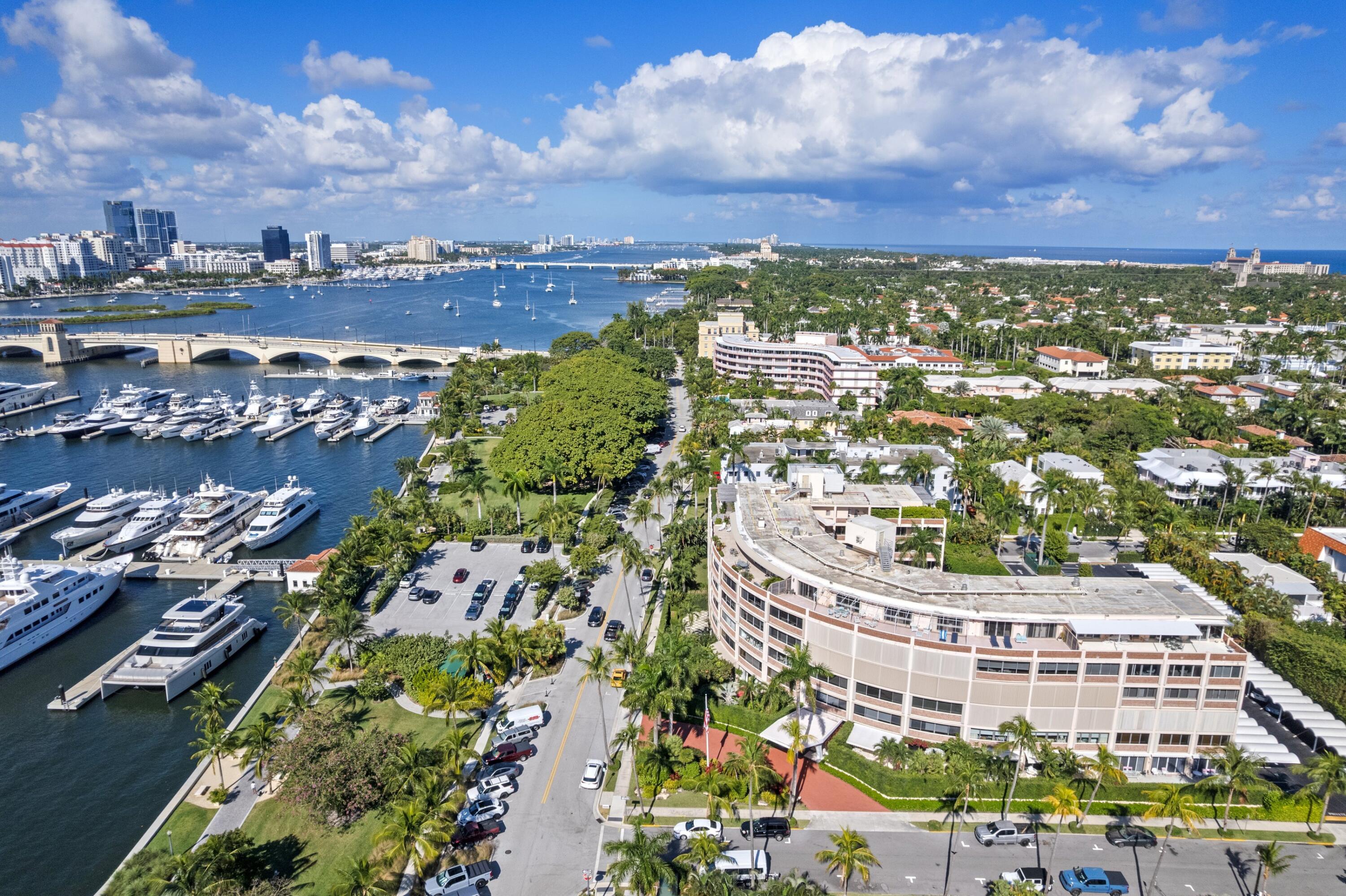 369 South Lake Drive, Unit 1D Palm Beach, FL 33480 - Photo 2 of 46 a view of a city with tall buildings