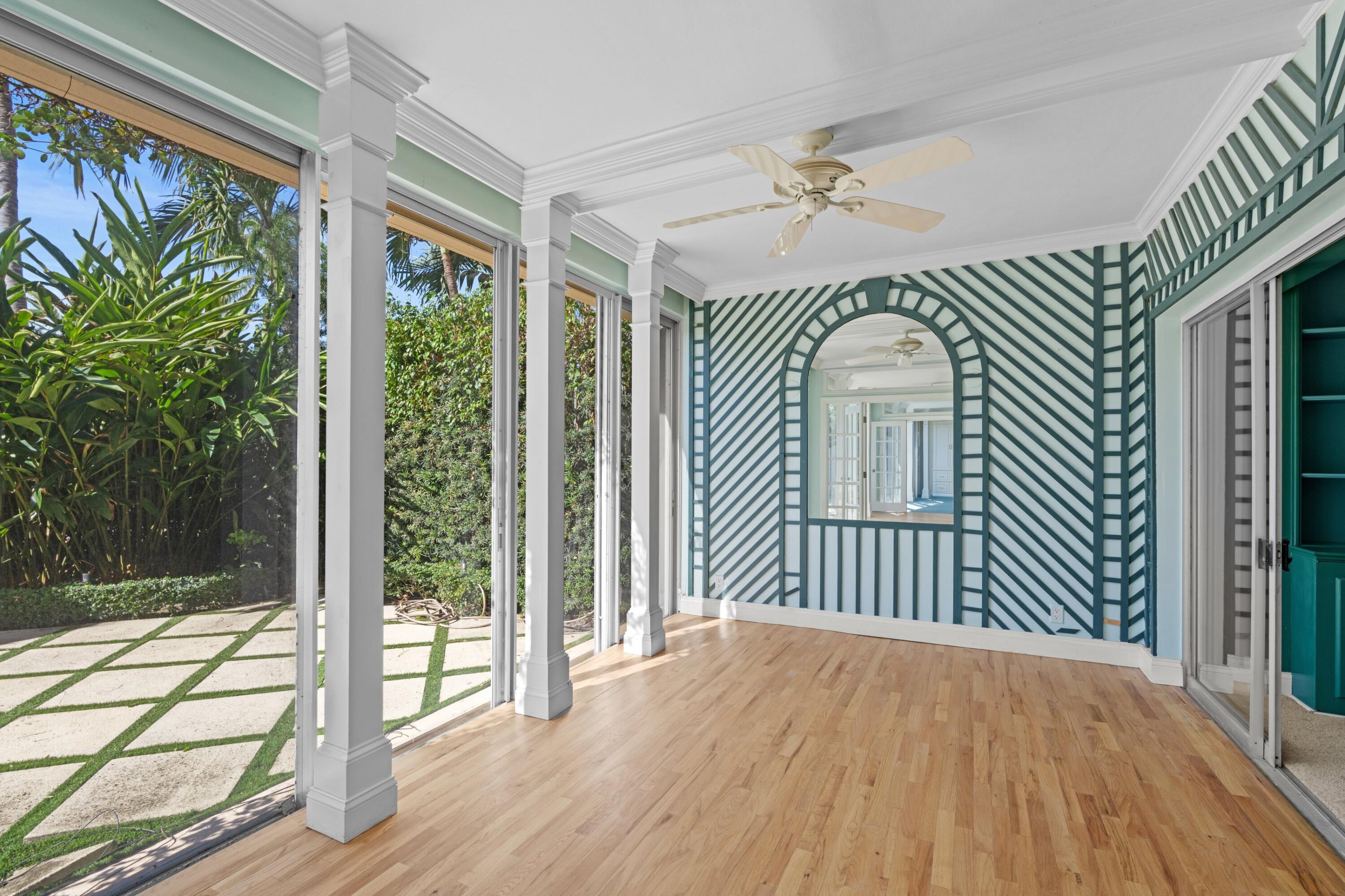 369 South Lake Drive, Unit 1D Palm Beach, FL 33480 - Photo 7 of 46 a view of entryway with wooden floor