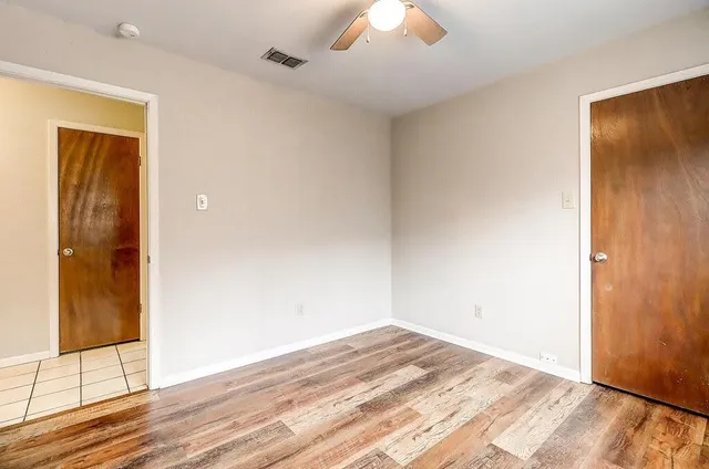 a view of empty room