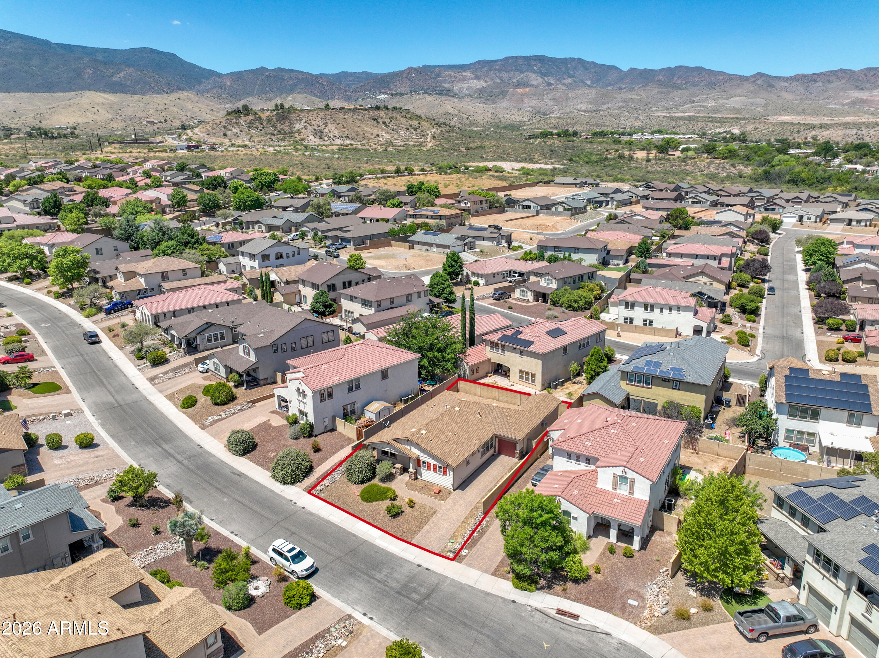 622 King Copper Road Clarkdale, AZ 86324 - Photo 32 of 36 Aerial Overview 1 (1)