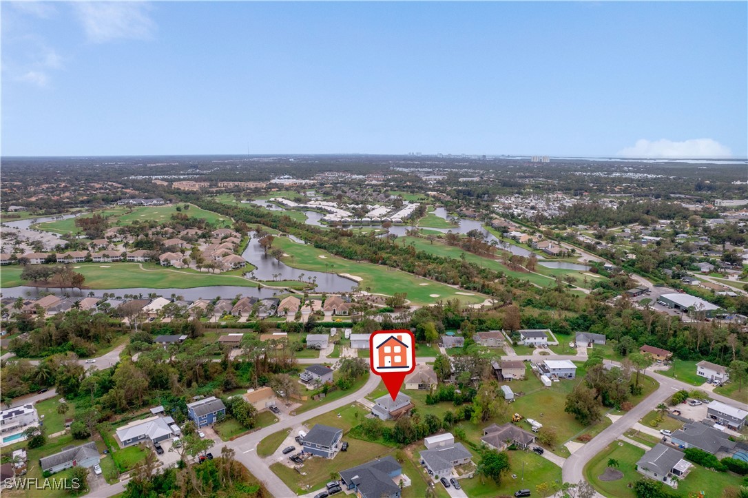 8025 Anhinga Road Fort Myers, FL 33967 - Photo 43 of 47 an aerial view of a city with lots of residential buildings