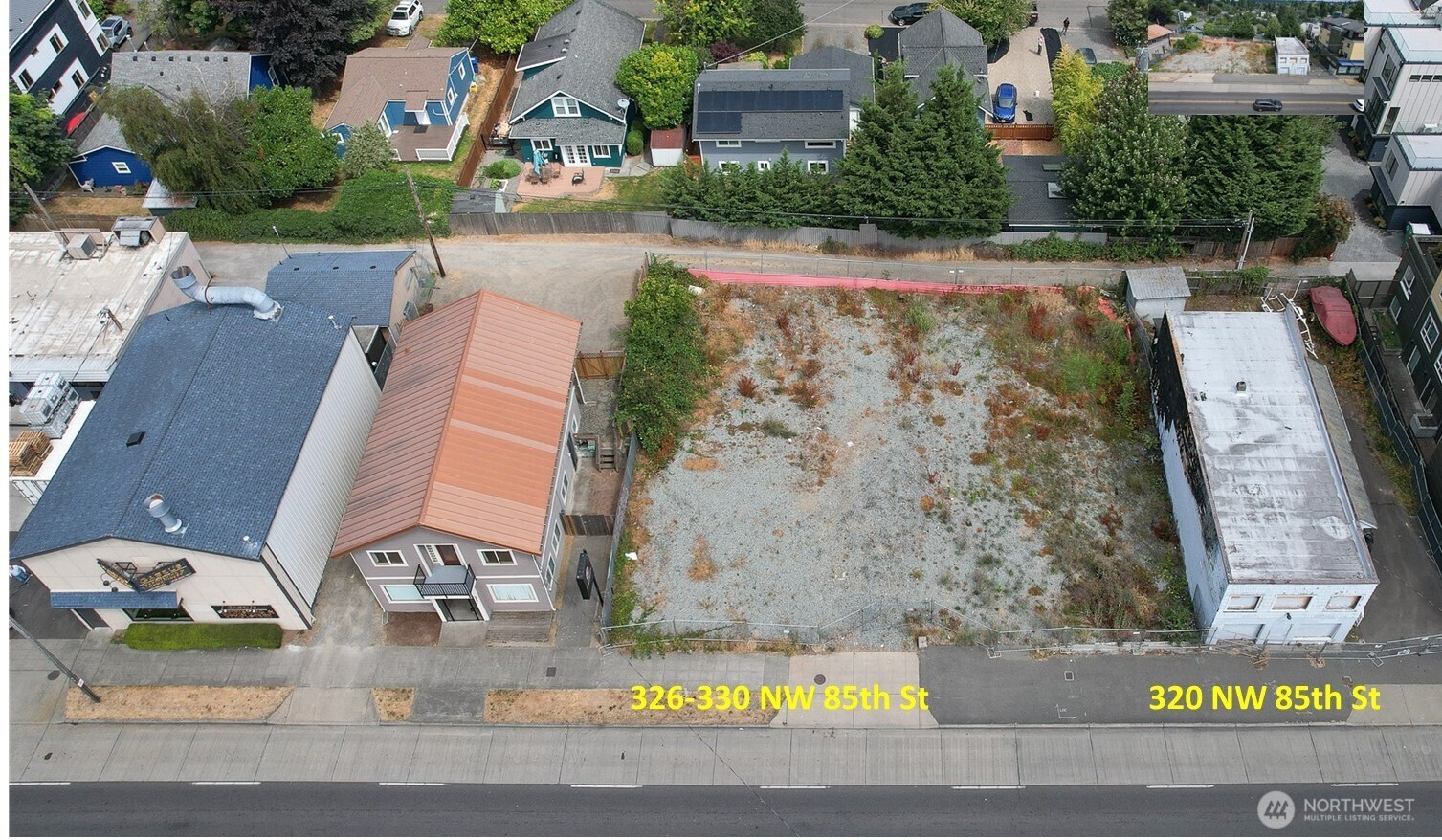 320 Northwest 85th Street Seattle, WA 98117 - Photo 8 of 8 an aerial view of residential houses with outdoor space