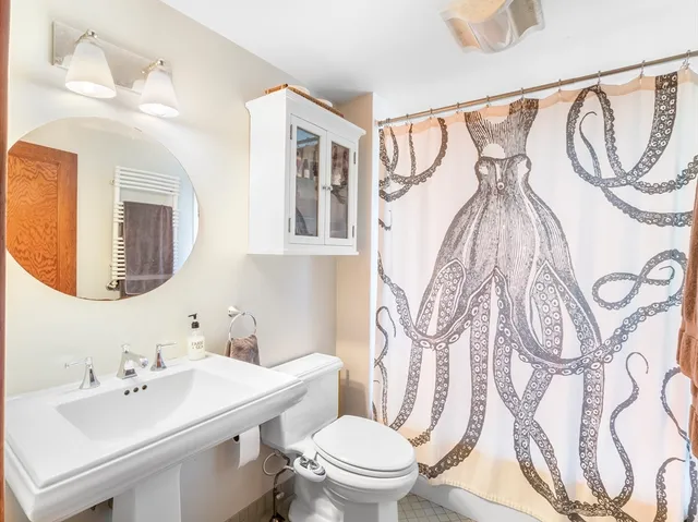 a workspace with furniture and window