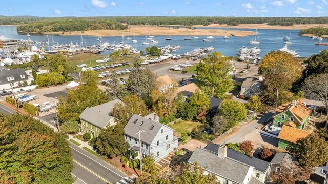 a view of an ocean and beach