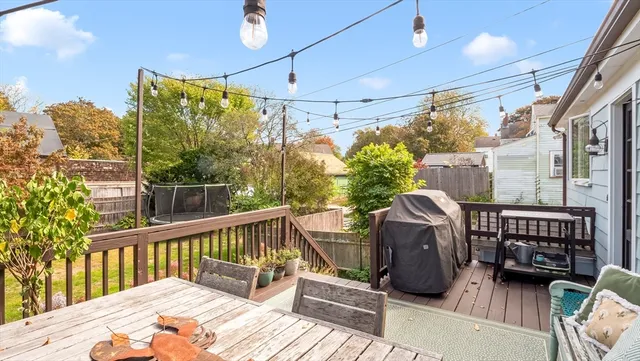 a view of a yard with an outdoor space