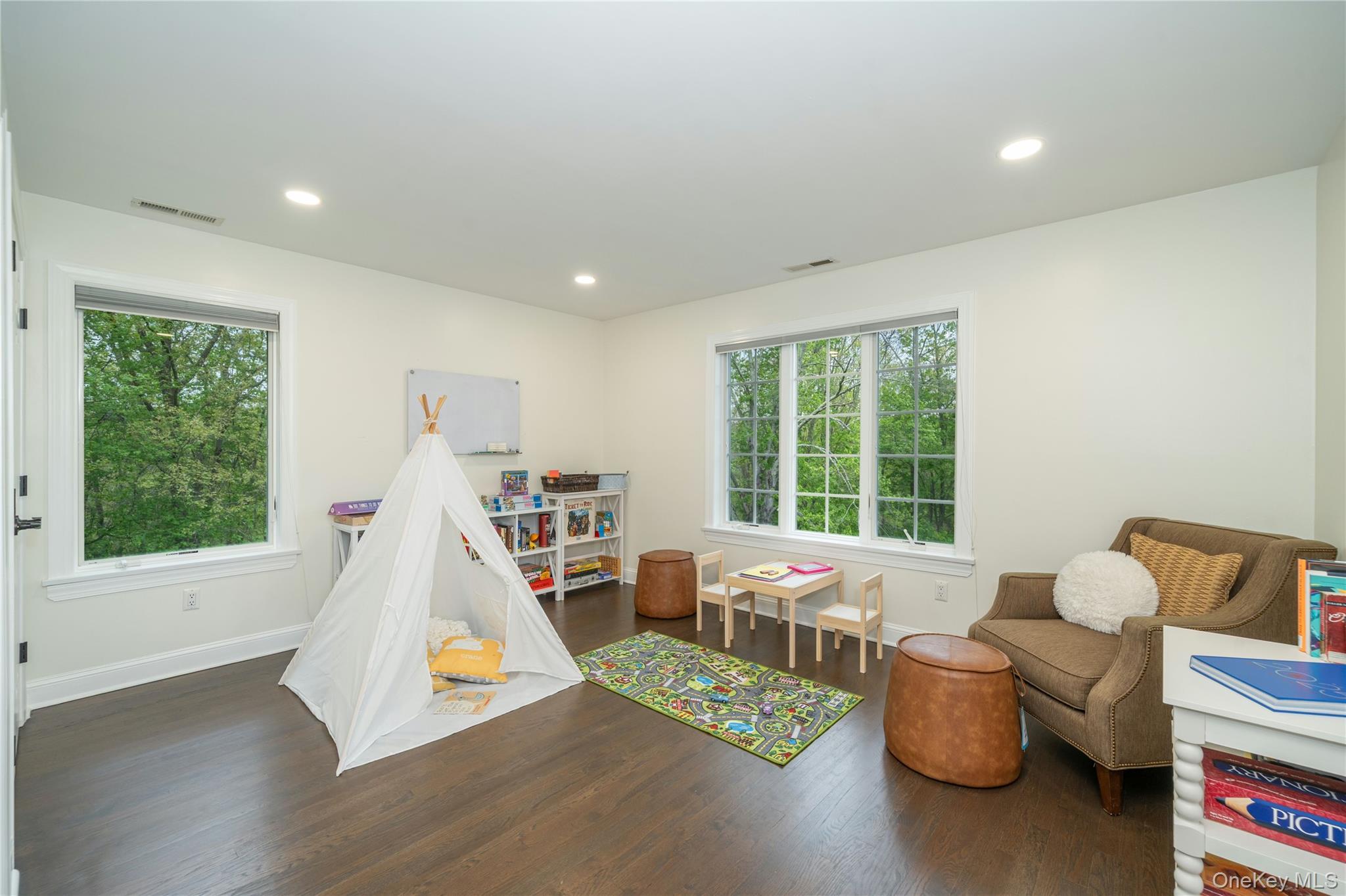 630 Chappaqua Road Briarcliff Manor, NY 10510 - Photo 35 of 41 Spacious fourth bedroom, currently used as a playroom, with access to the shared renovated bathroom