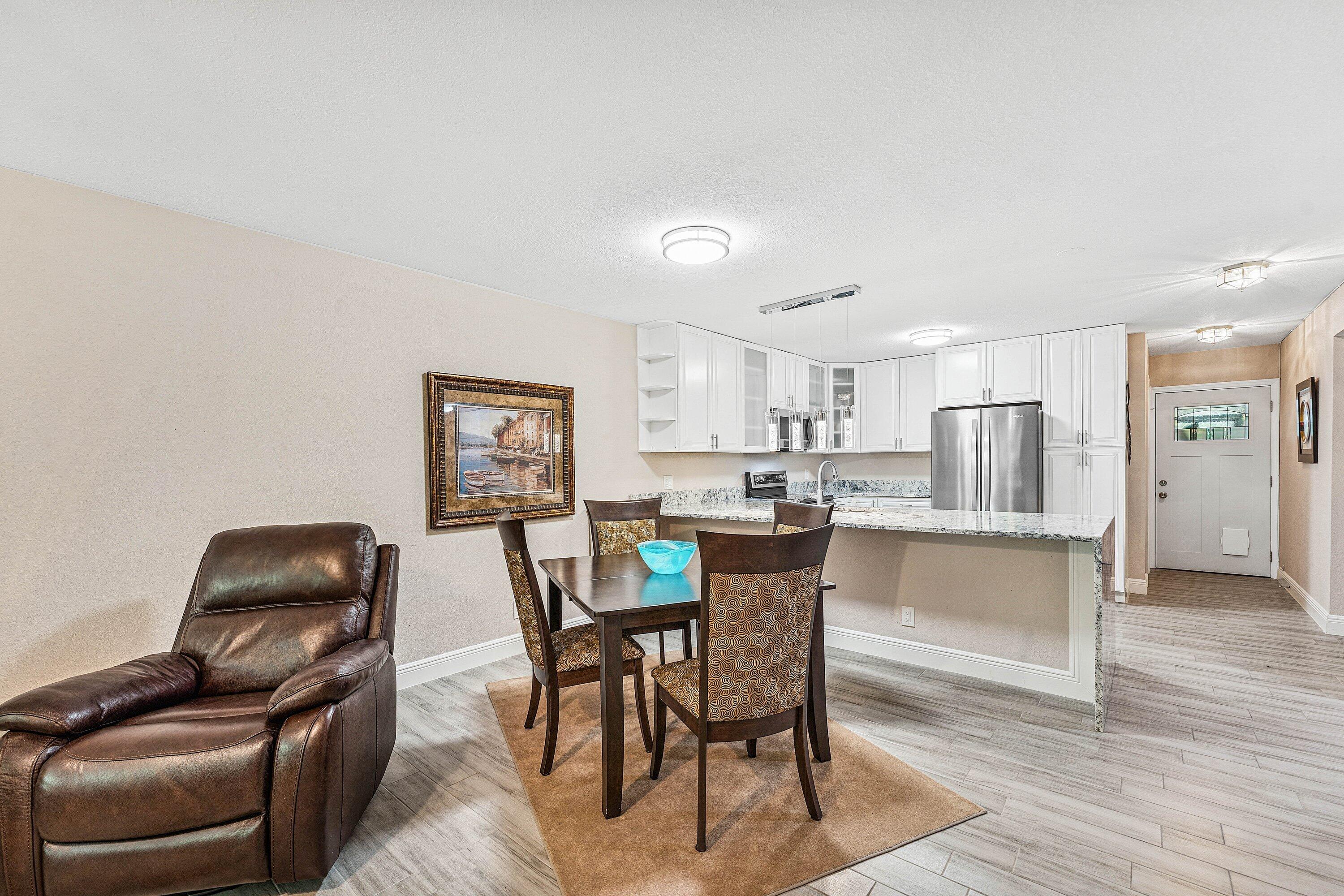 18900 Stewart Circle, Unit 2 Boca Raton, FL 33496 - Photo 12 of 35 Dining area and room for barstools