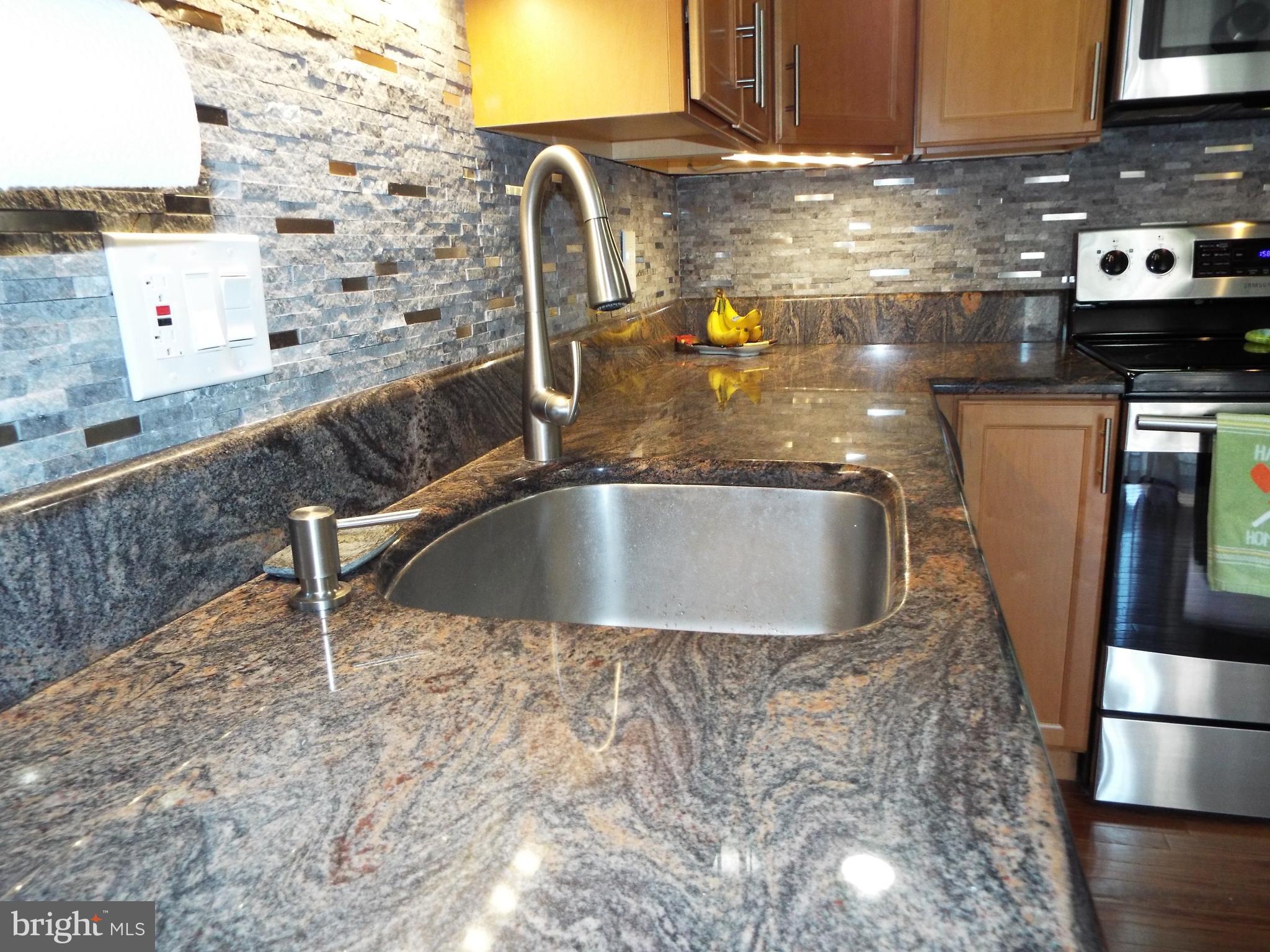 10909 Trotting Ridge Way, Unit 910 Columbia, MD 21044 - Photo 3 of 28 Custom Backsplash & Granite Countertops