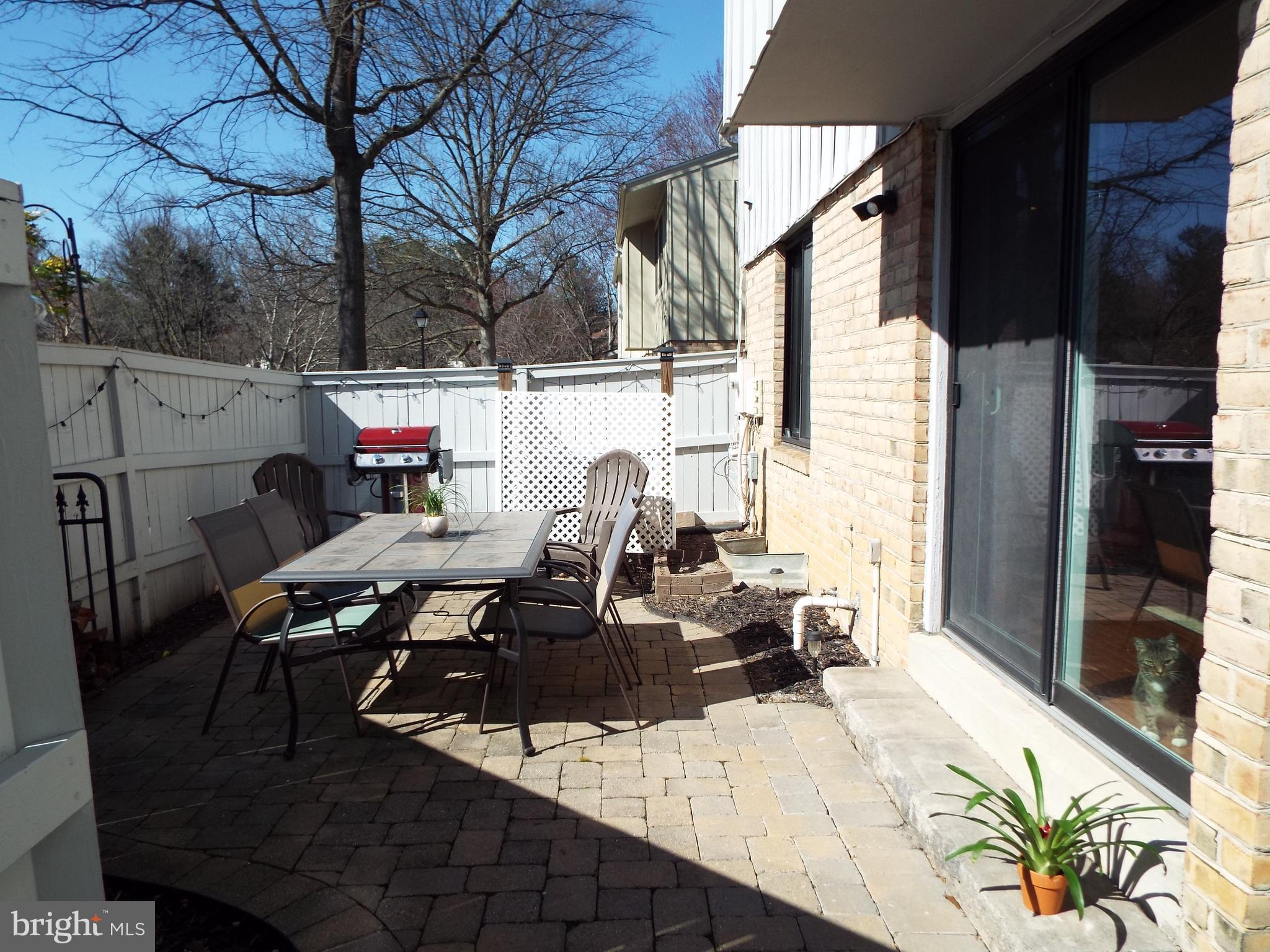 10909 Trotting Ridge Way, Unit 910 Columbia, MD 21044 - Photo 24 of 28 Charming private courtyard stone patio, summer fun