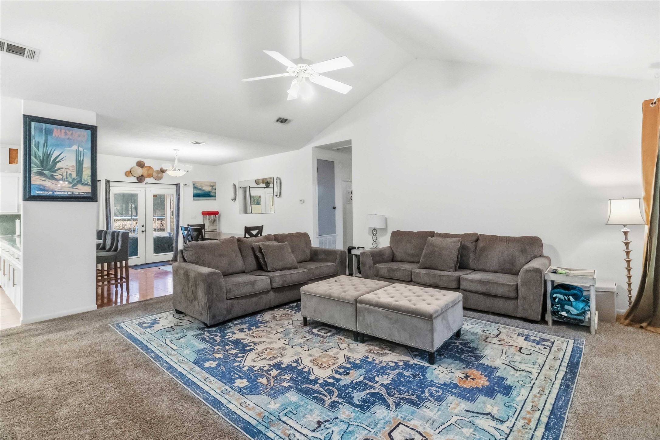 581 State Highway 95 Elgin, TX 78621 - Photo 5 of 30 a living room with furniture and a rug