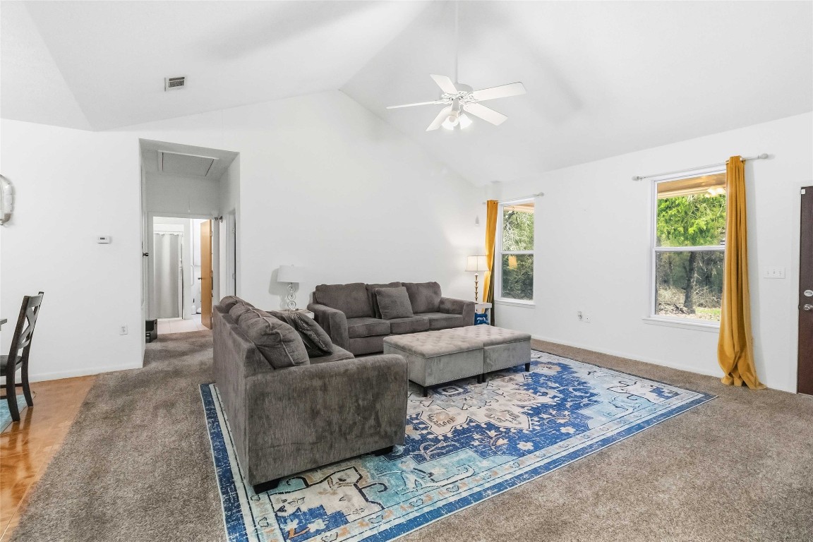 581 State Highway 95 Elgin, TX 78621 - Photo 7 of 30 a living room with furniture and a window