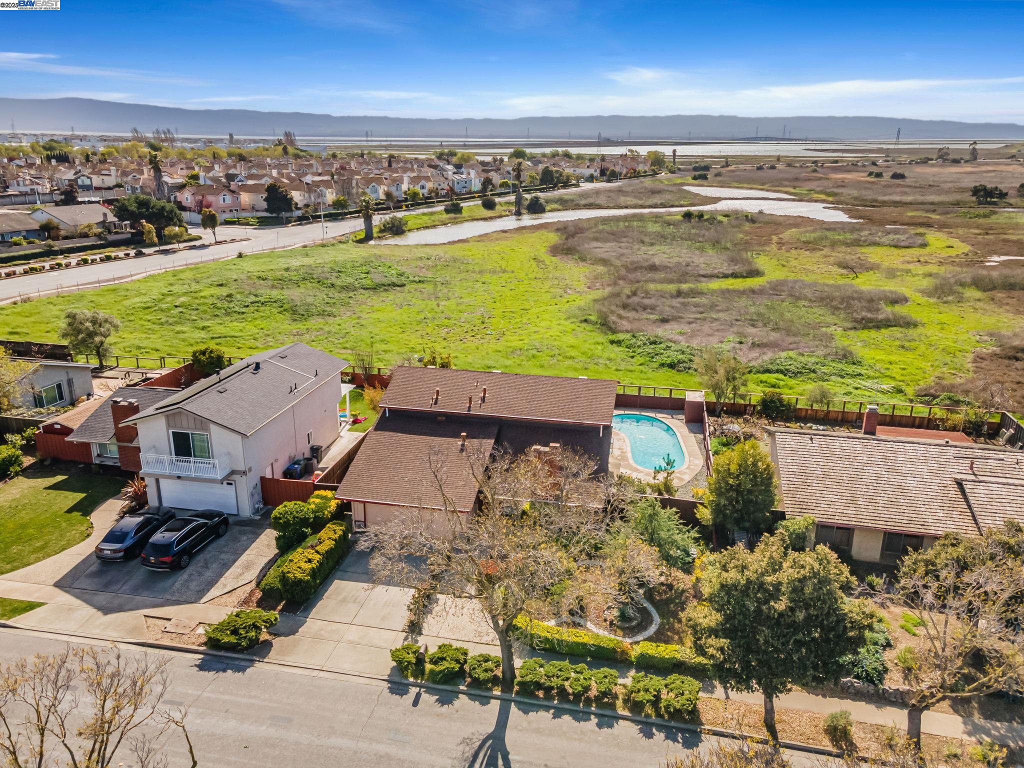 36619 Bridgepointe Drive Newark, CA 94560 - Photo 1 of 1 an aerial view of residential houses with outdoor space