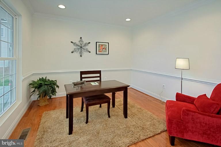 7003 Springville Court Springfield, VA 22150 - Photo 11 of 30 First Floor Den/Office With Hardwoods Off Foyer