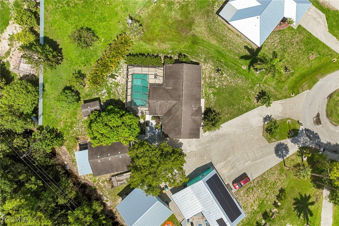 170 5th Street South Naples, FL 34113 - Photo 23 of 23 an aerial view of a house with a yard