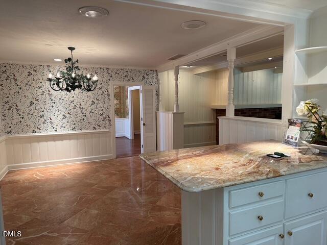173 Park Circle Faison, NC 28341 - Photo 16 of 56 a bathroom with a granite countertop sink and a mirror