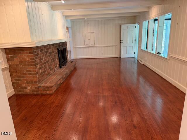 173 Park Circle Faison, NC 28341 - Photo 18 of 56 a view of empty room with wooden floor and fan