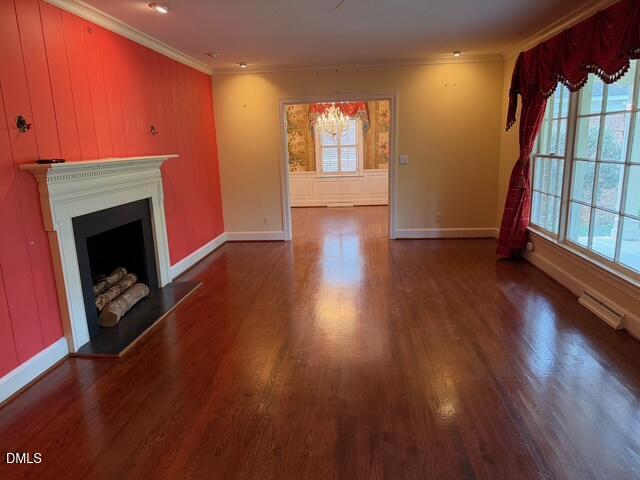 173 Park Circle Faison, NC 28341 - Photo 26 of 56 a view of an empty room with wooden floor and a window