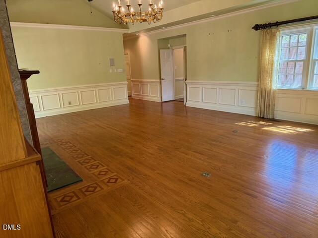 173 Park Circle Faison, NC 28341 - Photo 41 of 56 a view of empty room with wooden floor and fan