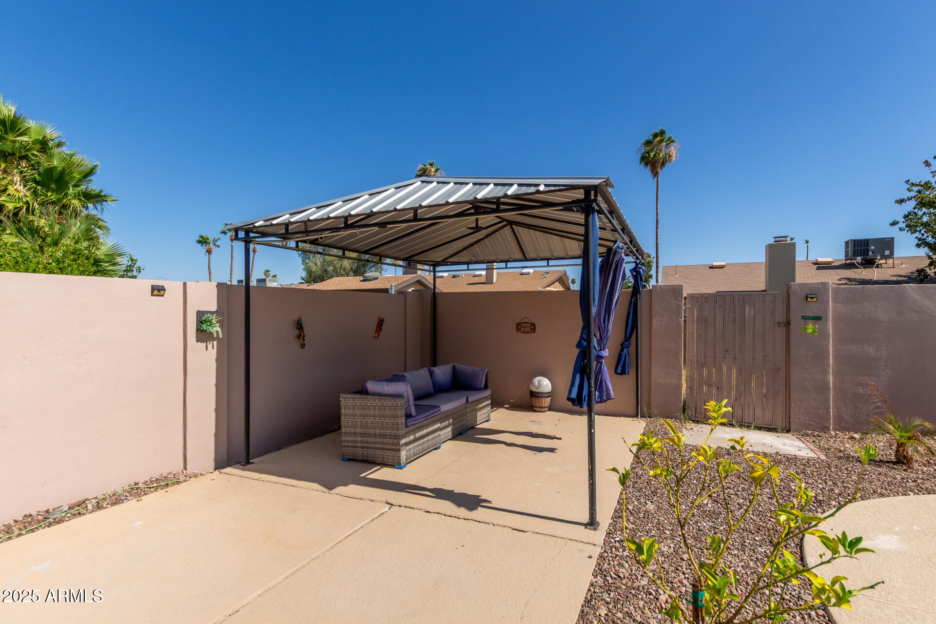 3529 West St Moritz Lane Phoenix, AZ 85053 - Photo 34 of 34 a view of a backyard of the house