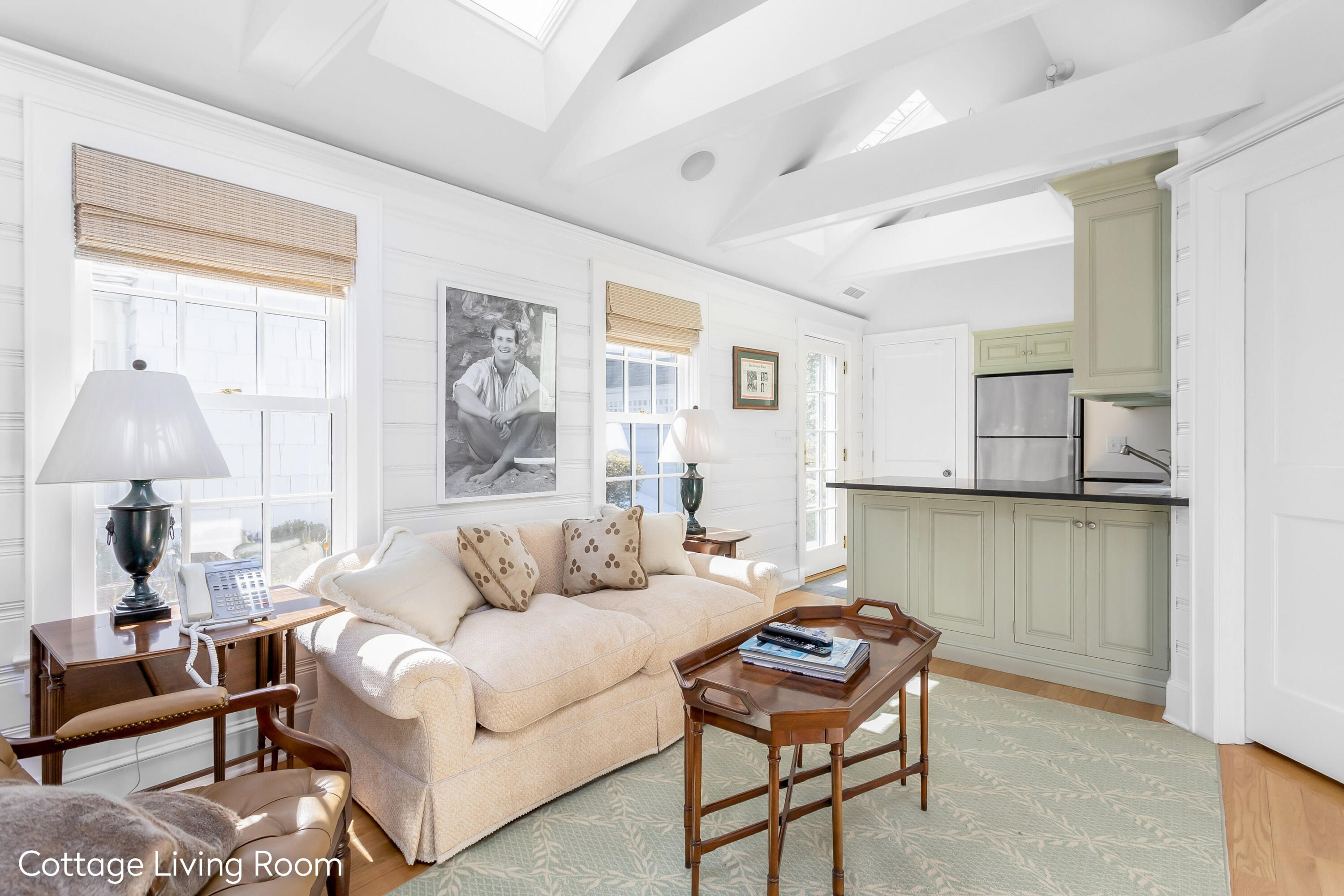 40 Birch Road Darien, CT 06820 - Photo 25 of 27 a living room with furniture and a window