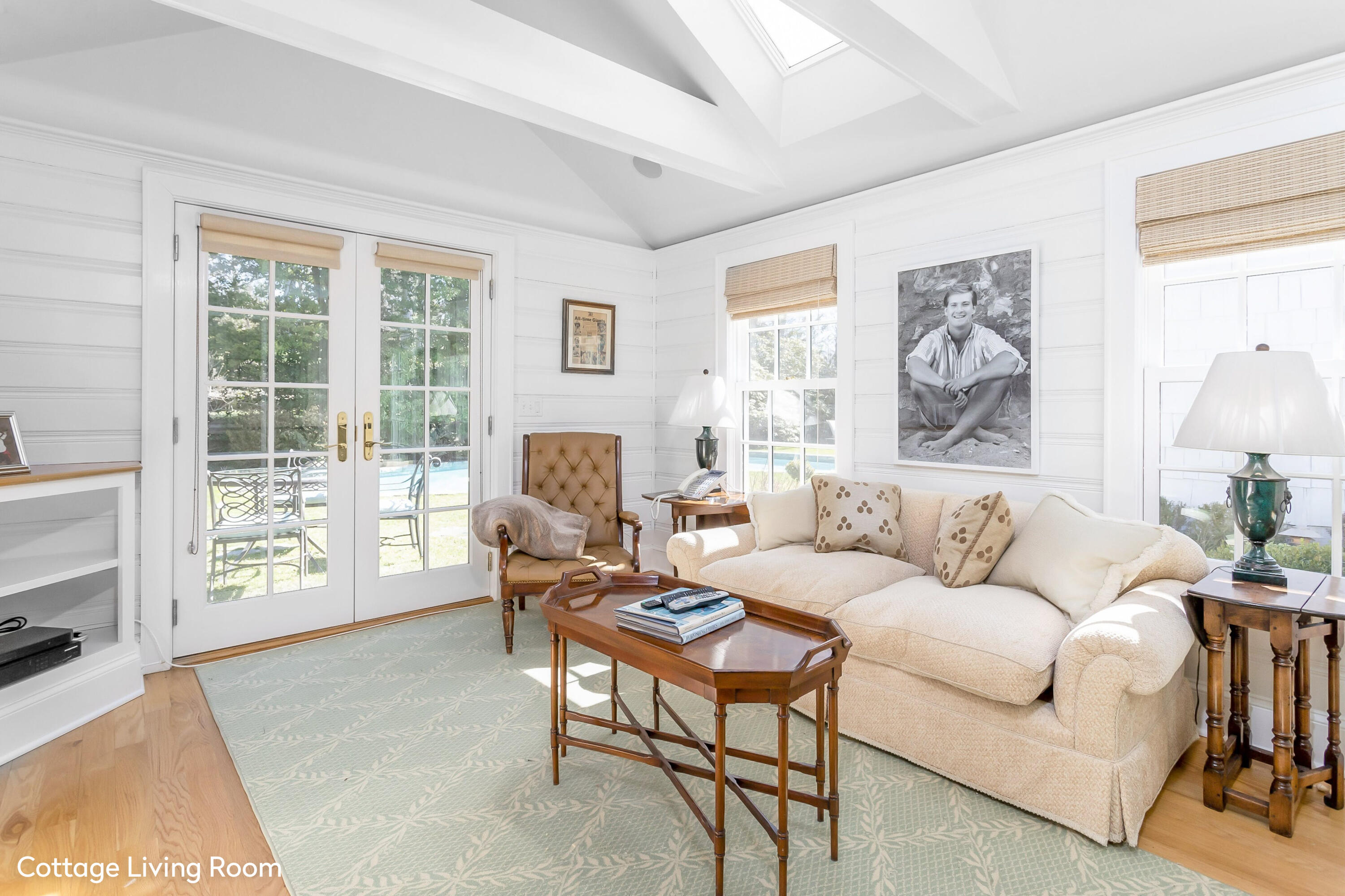40 Birch Road Darien, CT 06820 - Photo 26 of 27 a living room with furniture and a large window