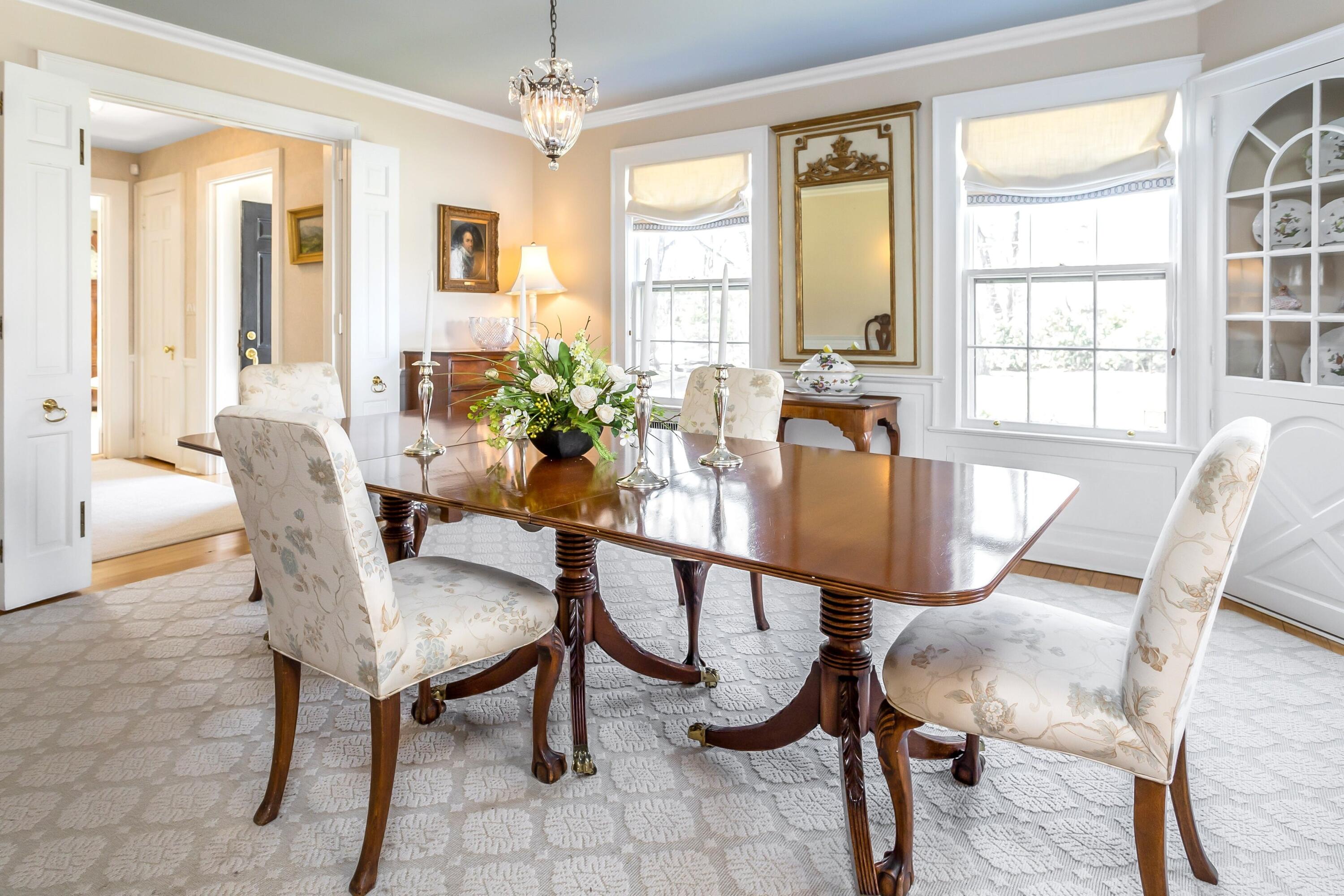 40 Birch Road Darien, CT 06820 - Photo 6 of 27 a dining room with furniture and window