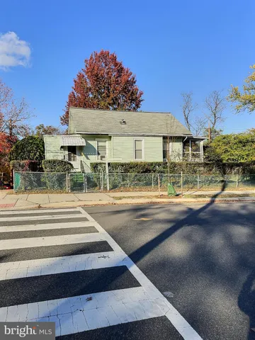 a view of building with street