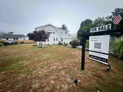 a view of a street sign