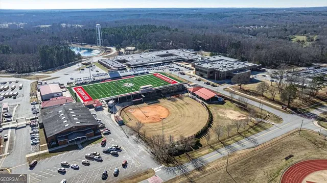 a sign that is on the side of a building