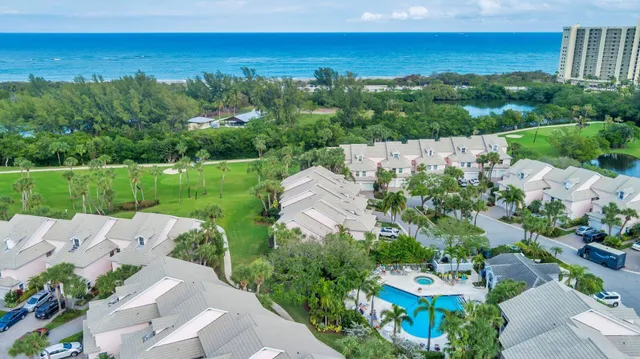 a view of city and ocean